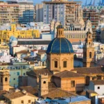 vista panoramica barrio del carmen valencia